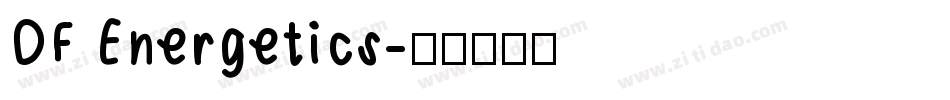 DF Energetics字体转换